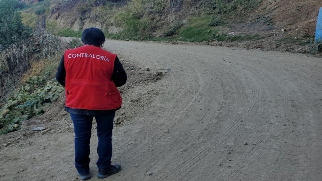 Municipalidad de Huaraz pagó mantenimiento de camino vecinal a pesar que incumplen especificaciones técnicas