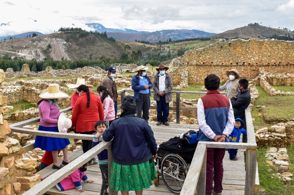 Realizan visita interpretativa con población vulnerable de Huamachuco