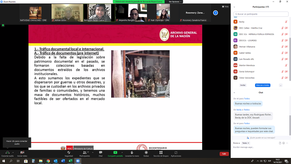 Ministerio de Cultura y Archivo General de la Nación capacitaron a archivos regionales y Direcciones Desconcentradas de Cultura
