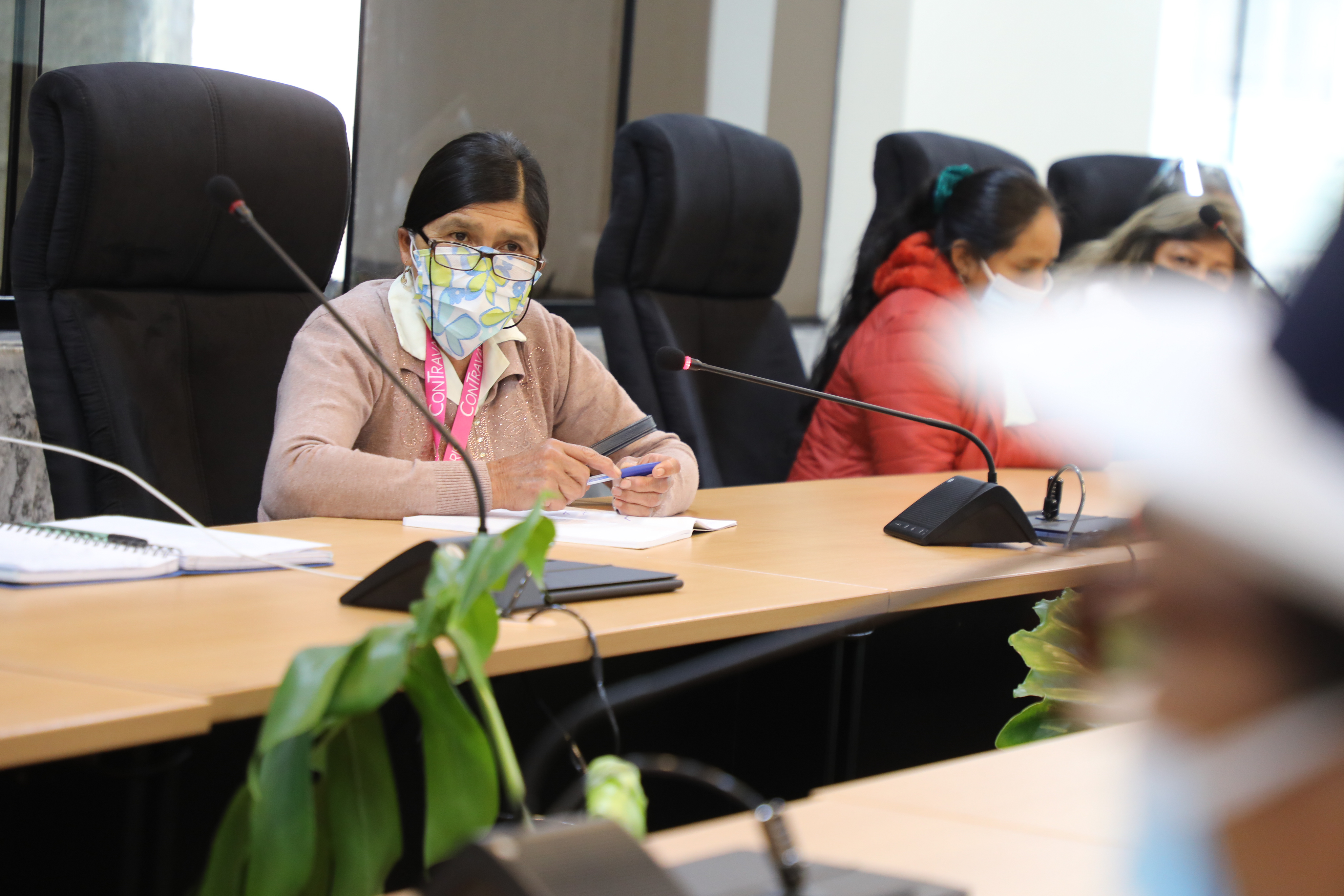 Ministra Anahí Durand se reúne con mujeres víctimas de esterilizaciones forzadas