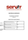 Vista preliminar de documento Gestión de contratos