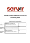 Vista preliminar de documento Gestión de bienes patrimoniales y seguros