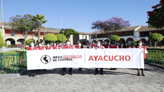Contraloría General de la República dio inicio hoy al Megaoperativo de Control Ayacucho