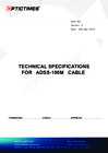 Vista preliminar de documento  Apéndice I 1.1 - Especificaciones técnicas CABLEFO 