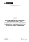 Vista preliminar de documento  Apendice II - Protocolo Sanitario 
