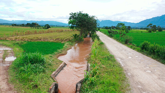 Más de 700 familias se beneficiarán con el mejoramiento de sistema de agua para riego.