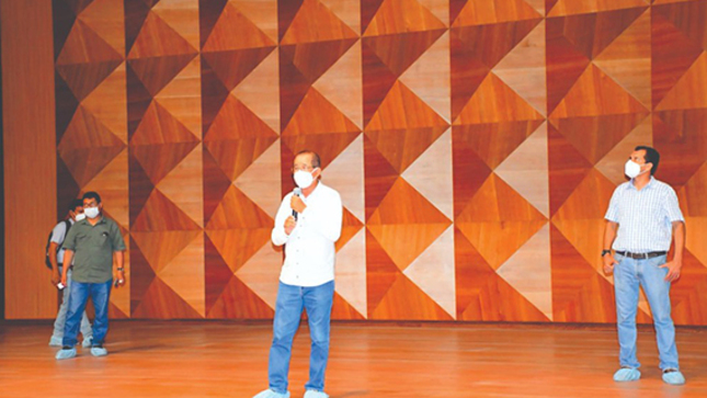Centro cultural de Moyobamba tiene sistema de luces y sonido de la más alta calidad.