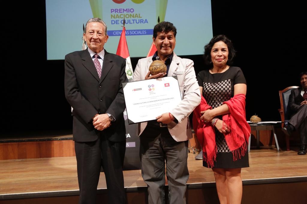 Ministra Balbuena entrega Premio Nacional de Cultura 2018