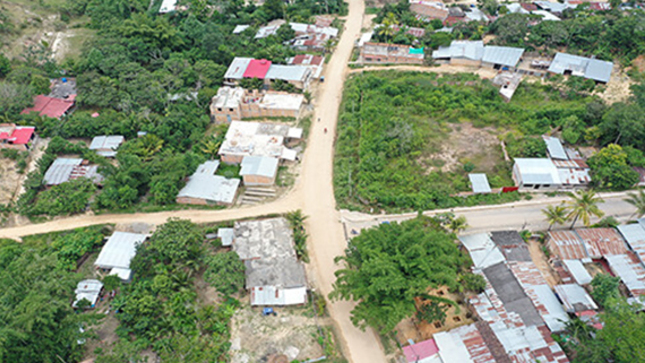 Realizan estudios de preinversión para el asfaltado del jr. Miraflores en Moyobamba.