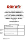 Vista preliminar de documento Control y rendición de cuentas de viáticos por comisión de servicios y/o encargos, viáticos por cambio de colocación y reembolso por viáticos por comisión de servicios, viáticos por cambio de colocación y gastos de mudanza