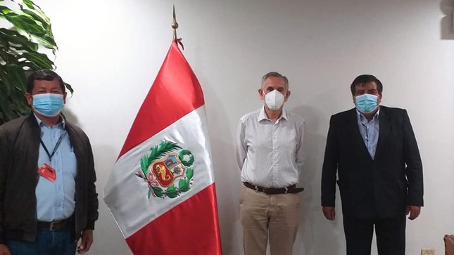 Alcalde provincial de la convención se reunió con el ministro de economía Pedro Francke