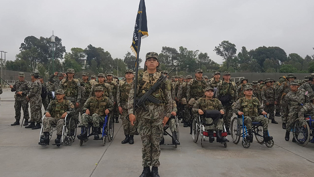 Soldados de la Compañía Delta del Ejército del Perú.