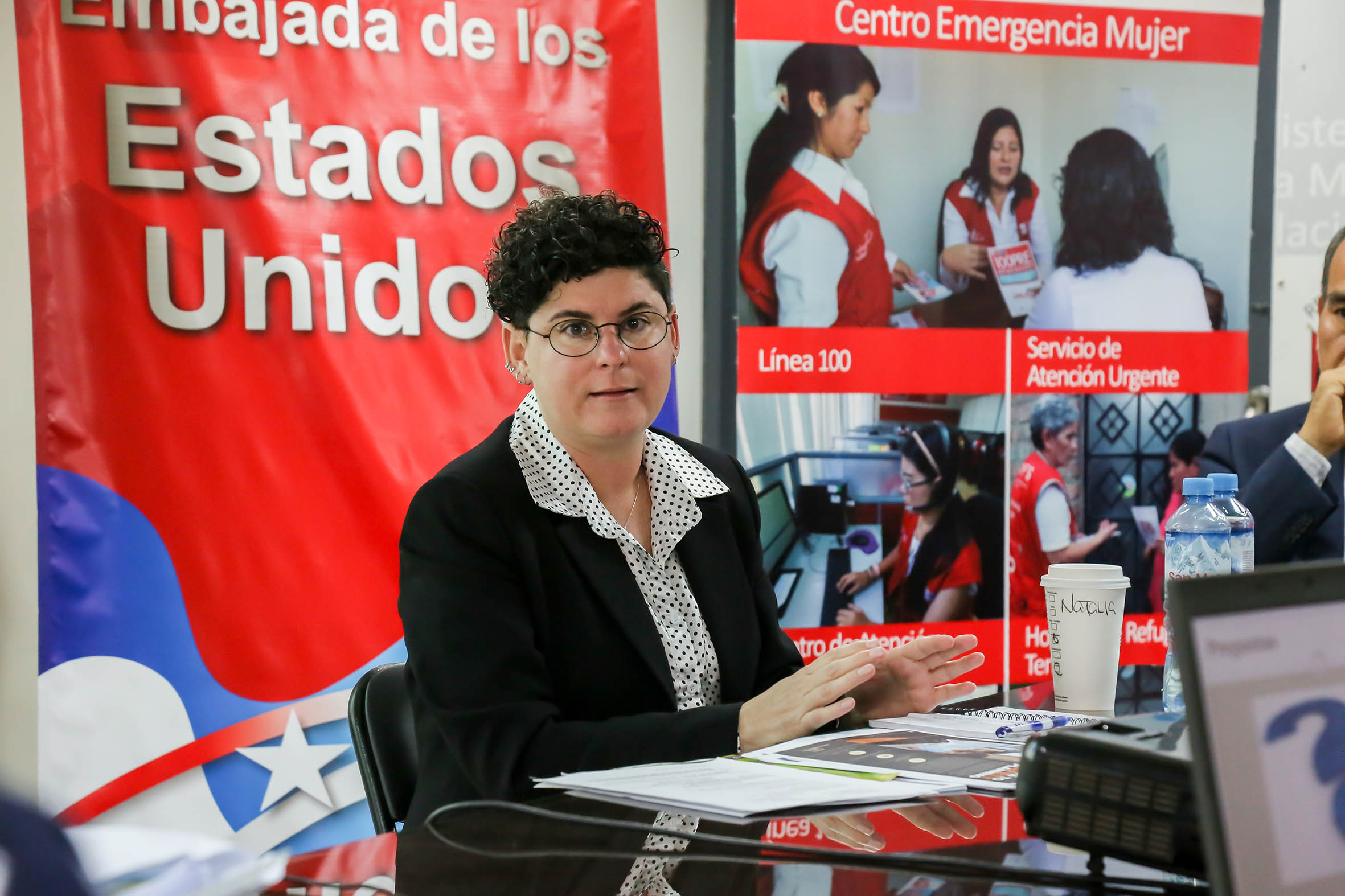 Heidi Notario, vicepresidenta del Centro Nacional de Recursos sobre Violencia Familiar NRCDV con sede en Washinton D.C.