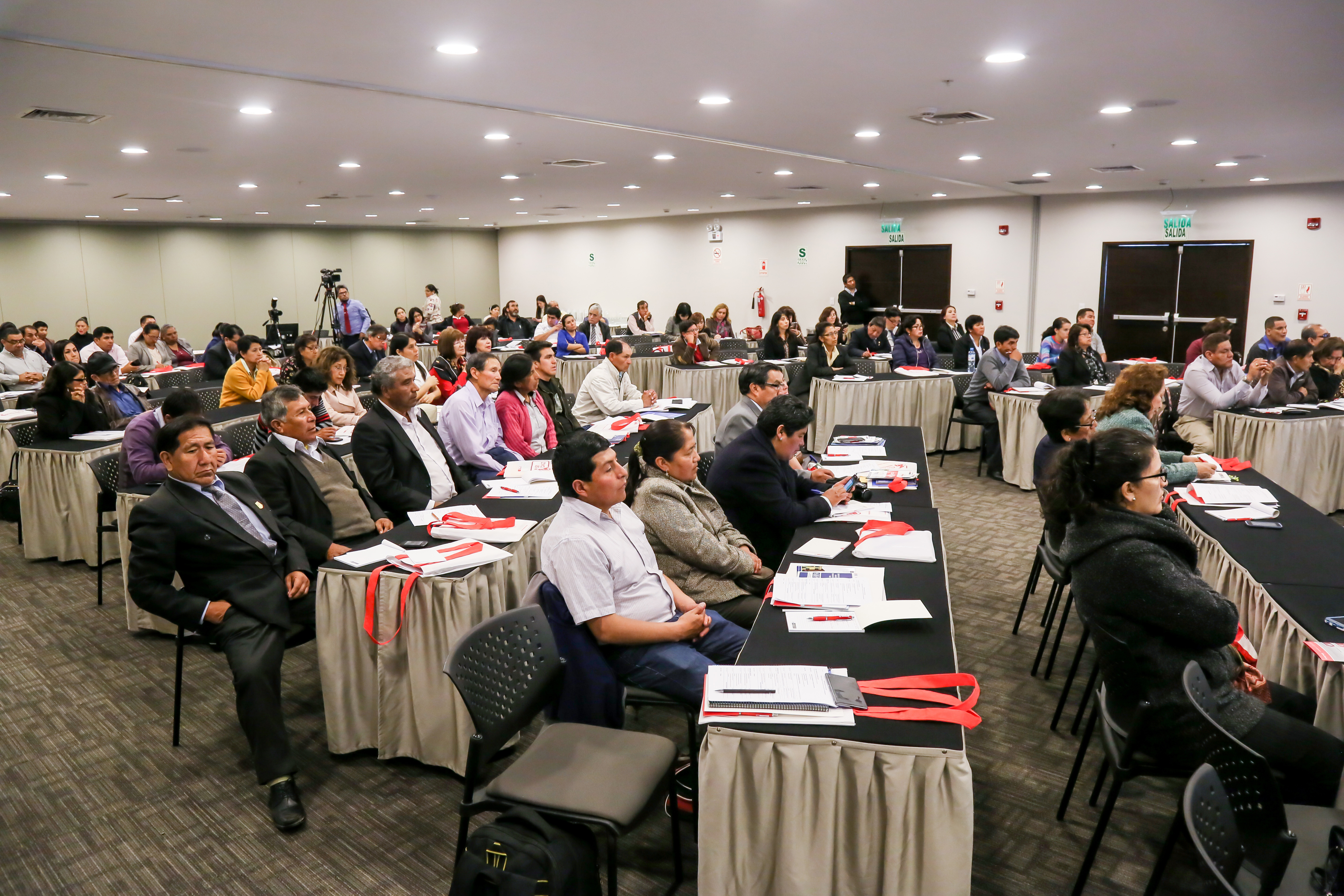 Asistentes al evento.