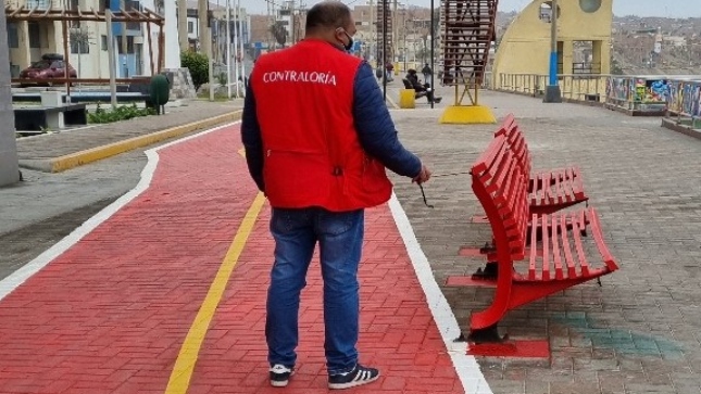 CGR detectó favorecimiento a contratista en compra de bienes para Ciclovía de Huacho