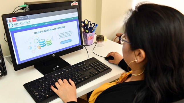 Observatorio Nacional de Seguridad Ciudadana cuenta con nueva plataforma web  