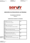 Vista preliminar de documento Medición de satisfacción de las personas