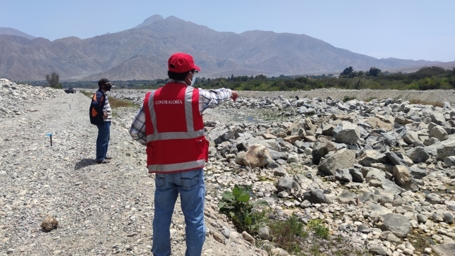 Contraloría alerta retrasos e inconsistencias en obra de río Casma por S/ 24 millones