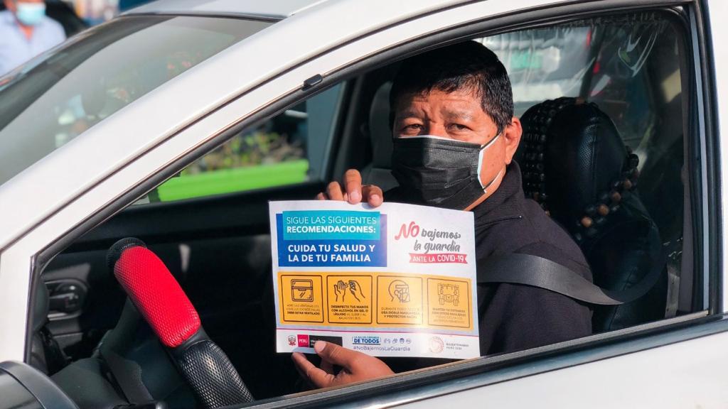 Minsa realizó pruebas moleculares COVID-19 a cerca de 200 taxistas en Surquillo