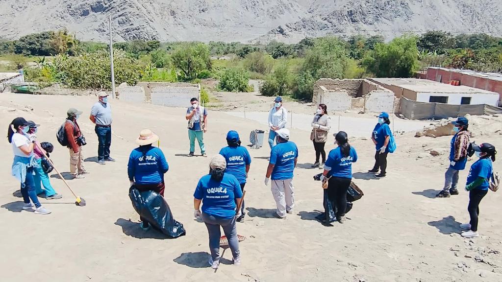 Ministerio de Cultura participó en campaña en favor del Sitio Arqueológico Uquira realizada con participación de ciudadanos del entorno