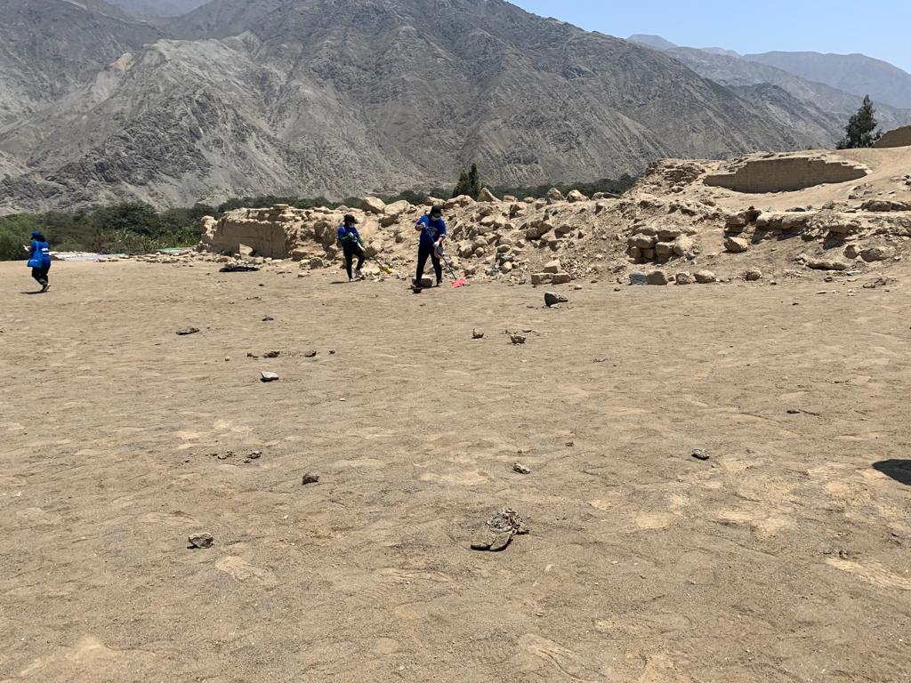 Ministerio de Cultura participó en campaña en favor del Sitio Arqueológico Uquira realizada con participación de ciudadanos del entorno
