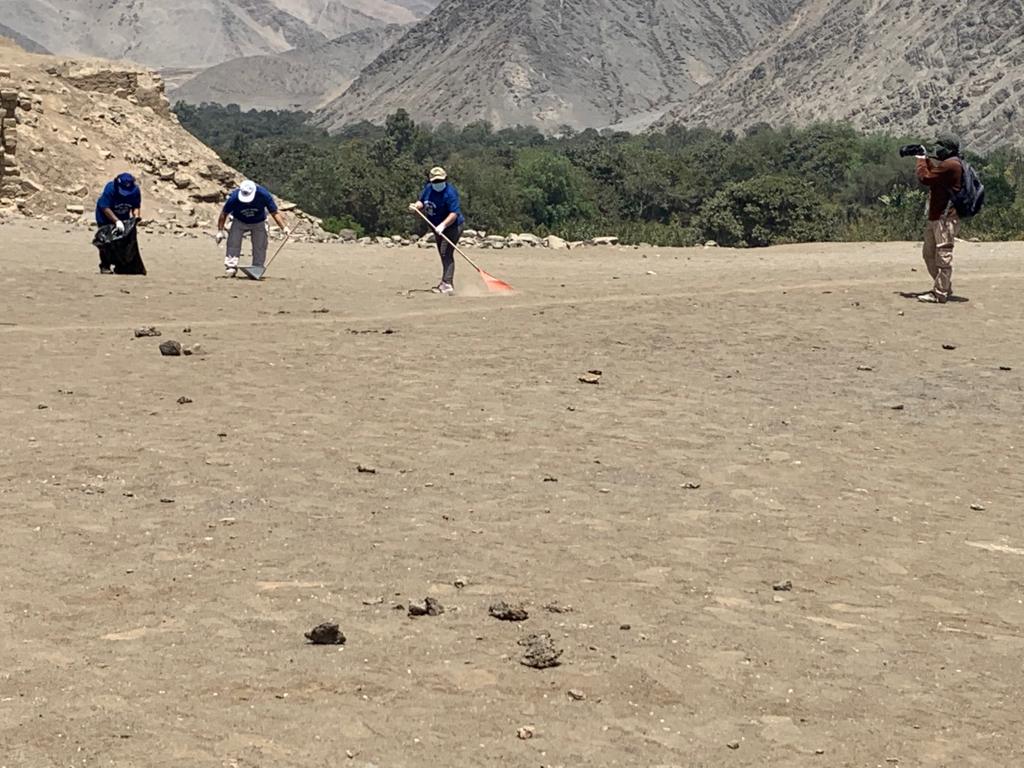 Ministerio de Cultura participó en campaña en favor del Sitio Arqueológico Uquira realizada con participación de ciudadanos del entorno