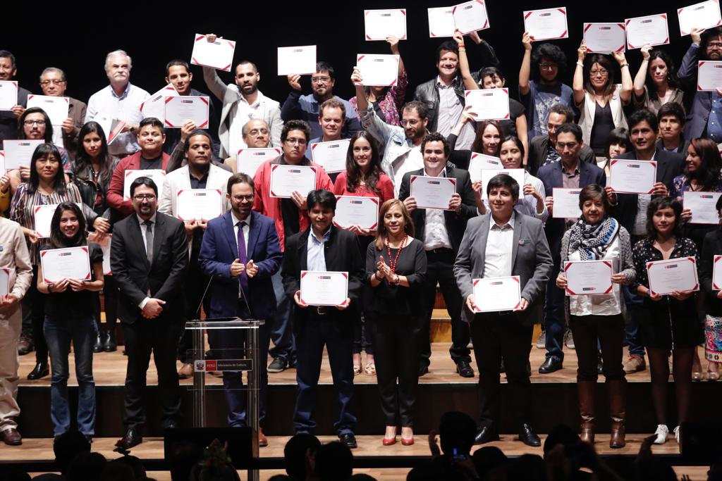 Ministerio de Cultura presentó a los ganadores de los Estímulos Económicos para la Cultura 2018
