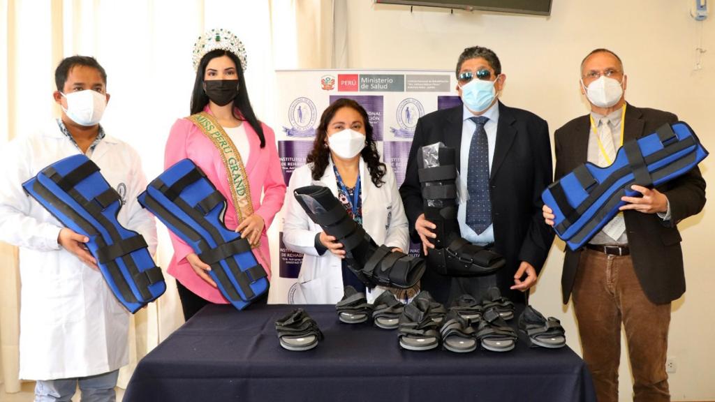 Instituto Nacional de Rehabilitación recibió donación de 2 mil 651 equipos ortopédicos