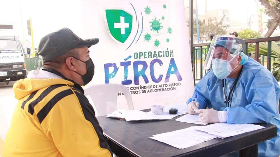 Lima Este: Operación Pirca realizó más de 2500 tomas de pruebas moleculares gratuitas en puntos fijos