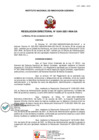 Vista preliminar de documento Resolución Directoral N° 0245-2021-INIA-OA