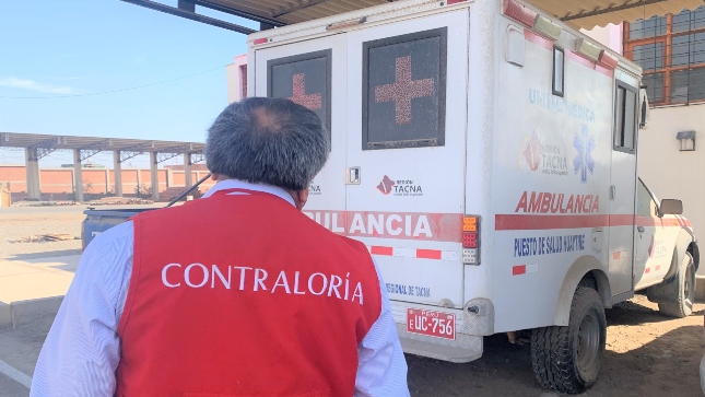 Contraloría evidenció que una ambulancia permanece hace cuatro años abandonada