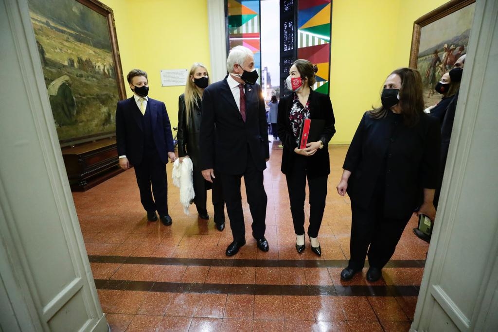 Ministerio de Cultura, embajada de Italia y Enel Perú inauguran nueva iluminación que embellece Museo de Arte Italiano
