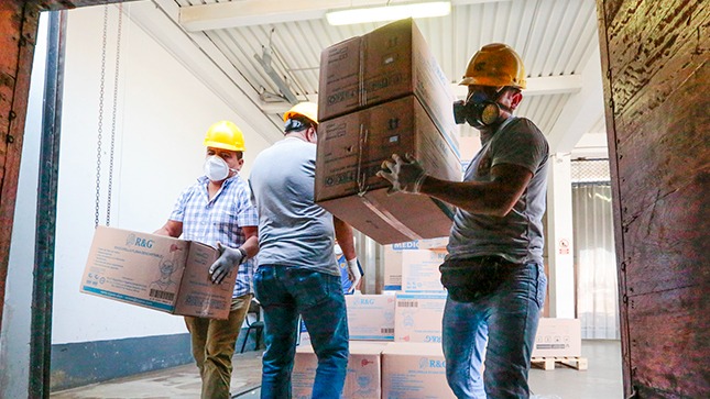 Ministerio de Salud distribuyó más de 383 toneladas de suministros médicos