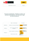 Vista preliminar de documento 7. Ficha de Procedimiento - Realizar monitoreo de trámites de actualización de información legal del proveedor