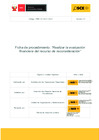 Vista preliminar de documento 11. Ficha de Procedimiento - Realizar la evaluación financiera del recurso de reconsideración