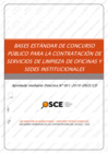 Vista preliminar de documento Concurso Público N° 07-2021/RENIEC para la "Contratación del Servicio de Limpieza y Mantenimiento Lima”