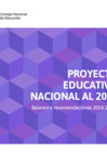 Vista preliminar de documento Proyecto Educativo Nacional al 2021. Balance y Recomendaciones 2018 - 2020. Resumen ejecutivo.