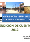 Vista preliminar de documento 2. Estado Situacionla del Programa de Inversiones del Año 2011 y Avance al mes de Mayo del Programa de Inversiones 2012