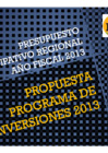 Vista preliminar de documento 1. Propuesta del Programa de Inversiones Regional 2013.