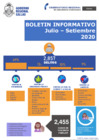 Vista preliminar de documento Boletín : Reporte Estadístico Julio - Septiembre 2020