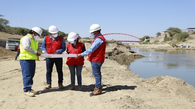 Identifican perjuicio económico de S/ 5 millones en obra del río Piura tramo II
