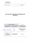 Vista preliminar de documento E1-2-POL-01 Política del Sistema Integrado de Gestión(v3)