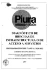 Vista preliminar de documento Diagnóstico de Brechas de Infraestructura o de Acceso a servicios 2020-2022