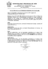 Vista preliminar de documento Nº 013-2011-MPJ - PUBLIQUE FE DE ERRATAS DE LA ORDENANZA MUNICIPAL Nº 013-2011