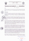 Vista preliminar de documento Nº 035-2014-MPJ/A - SANCIONAR A LA EMPRESA DE TRANSPORTES "ALFREDO EXPRESS" CON 90 DIAS DE SUSPENCION PARA LA PRESTACION DEL SERVICIO DE TRANSPORTE DE PASAJEROS POR CARRETERA