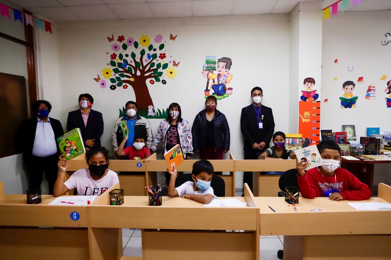 Viceministra Sonaly Tuesta: Las bibliotecas transforman a los niños en mejores seres humanos”