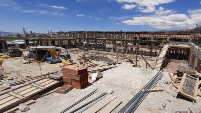 Advierten que colegio Manuel Prado de Puquio se construye sin certificados de calidad