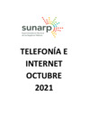 Vista preliminar de documento TELEFONIA FIJA, MOVIL E INTERNET OCTUBRE 2021 - ZRXIII