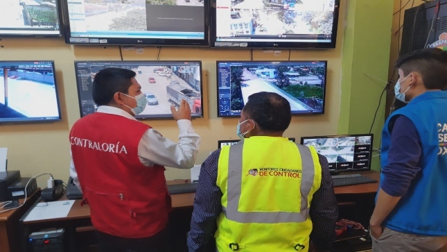 Contraloría detecta cámaras de videovigilancia inoperativas en Oxapampa y Yanacancha