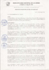 Vista preliminar de documento Ordenanza Municipal N° 005-2012/MDLA/A
